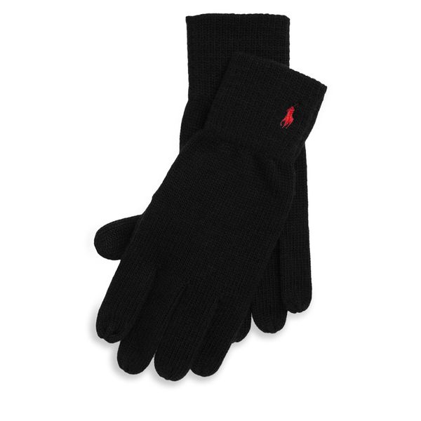 Polo Ralph Lauren Ženske rukavice Polo Ralph Lauren 449923730001 Black 001