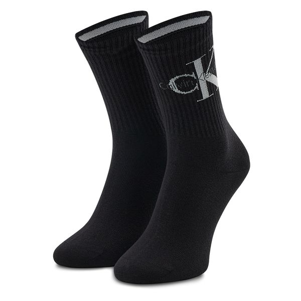 Calvin Klein Jeans Ženske visoke čarape Calvin Klein Jeans 701218750 Black 001