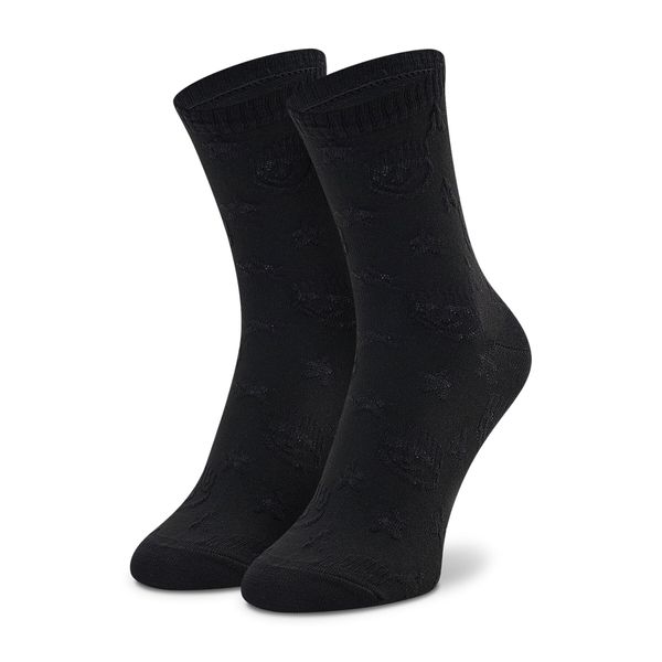 Chiara Ferragni Ženske visoke čarape Chiara Ferragni 73SB0J25 Black 899