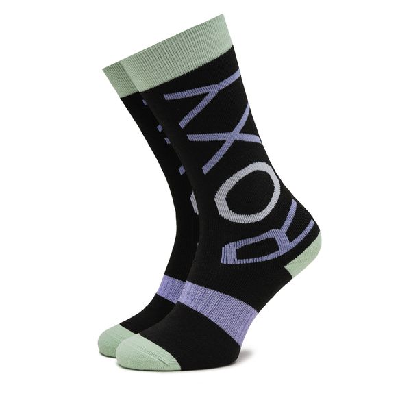 Roxy Ženske visoke čarape Roxy ERJAA04170 True Black KVJ0