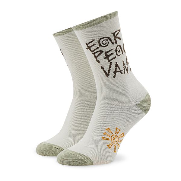 Vans Ženske visoke čarape Vans Earth Peace VN00037GFS81 White