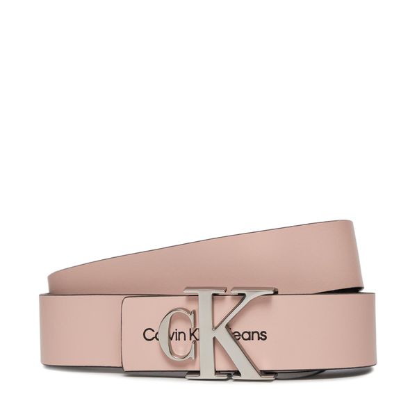 Calvin Klein Jeans Ženski remen Calvin Klein Jeans Monogram Hardware 30Mm K60K610281 Pale Conch TFT