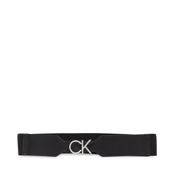 Calvin Klein Ženski remen Calvin Klein Re-Lock Waist Belt 50Mm K60K611104 Ck Black BAX