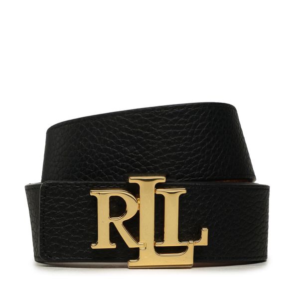 Lauren Ralph Lauren Ženski remen Lauren Ralph Lauren 412912040001 Black/Lauren Tan