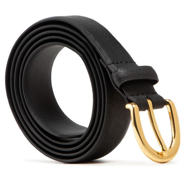 Lauren Ralph Lauren Ženski remen Lauren Ralph Lauren Charm Classc 412802952004 Black