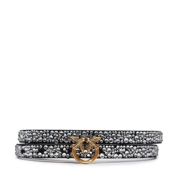 Pinko Ženski remen Pinko Love Berry H1 Belt PE 24 PLT01 102148 A159 Black Z99Q