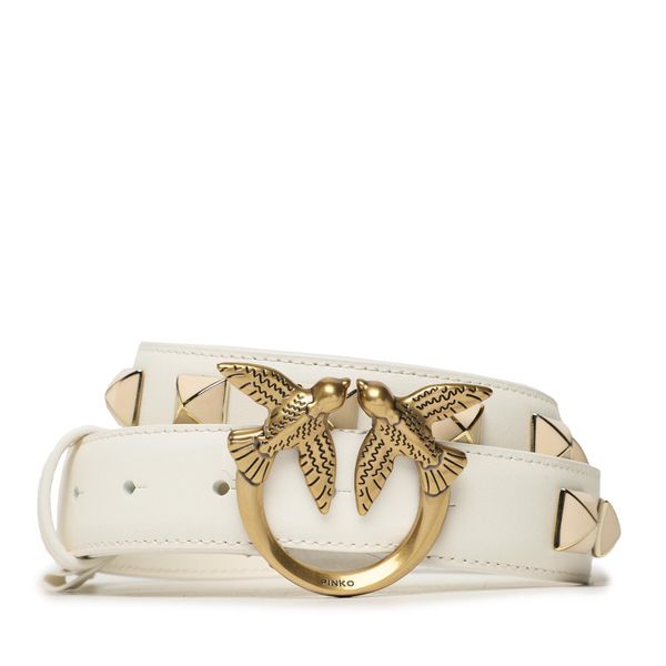 Pinko Ženski remen Pinko Love Berry H3 Belt PE 23 PLT01 100125 A0R6 Bijela
