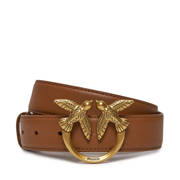 Pinko Ženski remen Pinko Love Berry H3 Belt. PE 24 PLT01 100125 A0F1 Brown L17Q