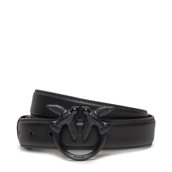 Pinko Ženski remen Pinko Love Berry H3 Belt. PE 24 PLT01 100125 A1K2 Black Z99B
