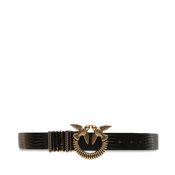 Pinko Ženski remen Pinko Love Berry H3 Jewel Belt 20232 PLT01 102138.A1AE Black Z99Q
