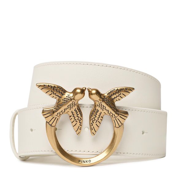 Pinko Ženski remen Pinko Love Berry H4 Belt PE 23 PLT01 100120 A0F1 Bijela