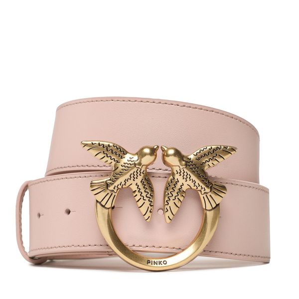 Pinko Ženski remen Pinko Love Berry H4 Belt PE 23 PLT01 100120 A0F1 Cipria O81Q