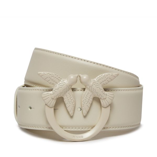 Pinko Ženski remen Pinko Love Berry H4 Belt. PE 24 PLT01 100120 A1K2 White Z14B