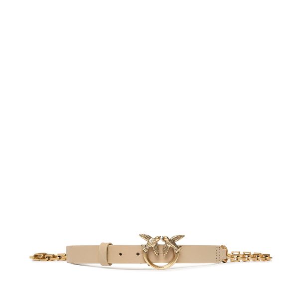 Pinko Ženski remen Pinko Love Day Chain H2 Belt PE 23 PLT01100133 A0F1 Light Beig D28Q