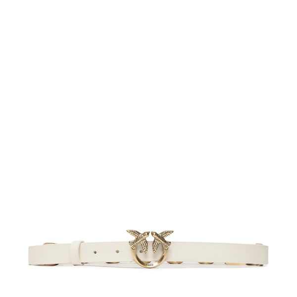 Pinko Ženski remen Pinko Love Day Macro Chain H2 Belt PE 23 PLT01 100139 A0F1 White Z14Q