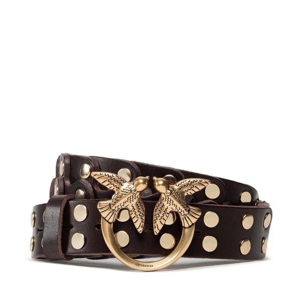 Pinko Ženski remen Pinko Love Puzzle Belt H3 20222 PLT01 1H2146.A086 Brown L72Q
