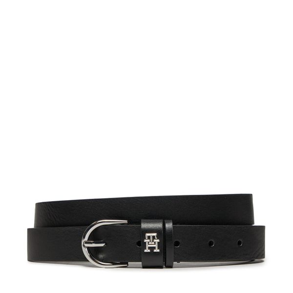 Tommy Hilfiger Ženski remen Tommy Hilfiger Essential Effortless AW0AW16354 Crna