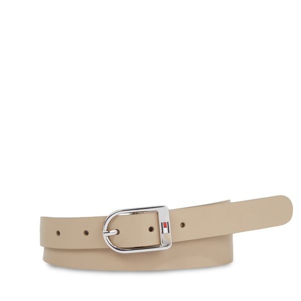 Tommy Hilfiger Ženski remen Tommy Hilfiger Essential Flag Silver 2.5 AW0AW15380 Merino ABO