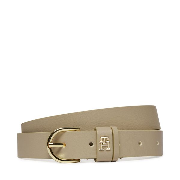 Tommy Hilfiger Ženski remen Tommy Hilfiger Th Central Cc And Coin White Clay AES