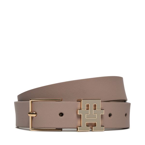 Tommy Hilfiger Ženski remen Tommy Hilfiger Th Monogram 2.5 AW0AW15763 Smooth Taupe PKB