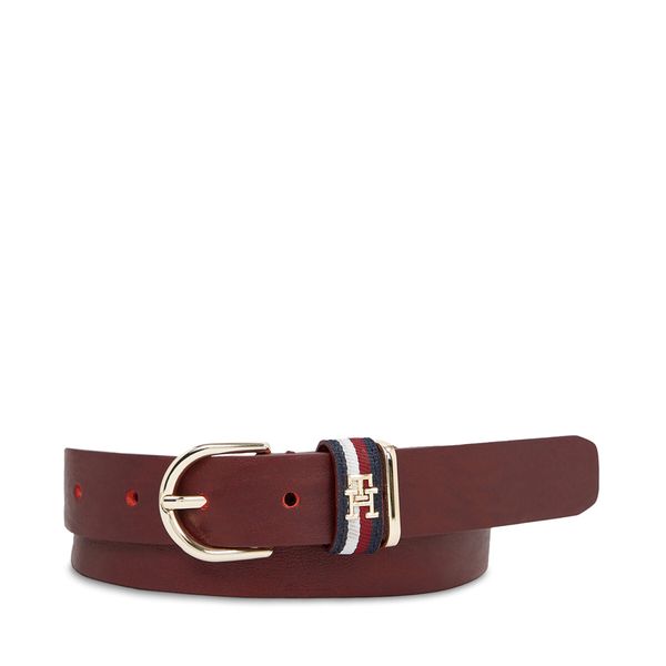 Tommy Hilfiger Ženski remen Tommy Hilfiger Th Timeless 2.5 Corp AW0AW15376 Rouge XJS