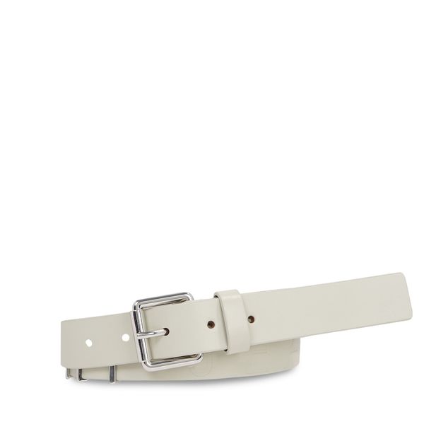 Tommy Jeans Ženski remen Tommy Jeans Tjw Bold Leather 3.0 AW0AW15487 Bleached Stone AEV
