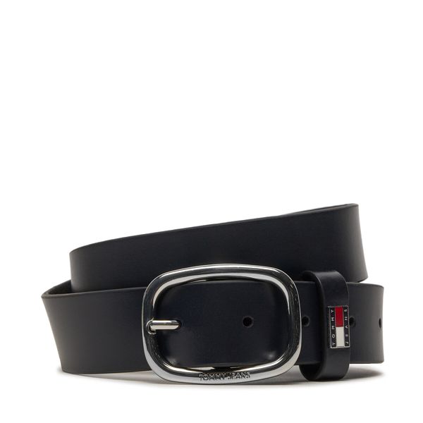 Tommy Jeans Ženski remen Tommy Jeans Tjw Oval 3.0 AW0AW15836 Tamnoplava