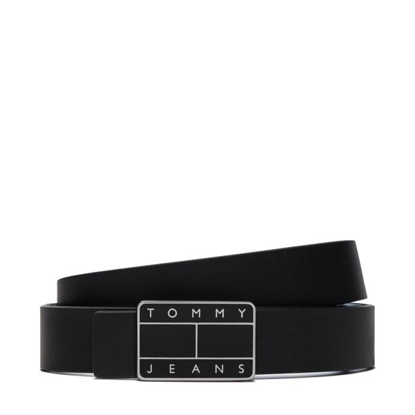 Tommy Jeans Ženski remen Tommy Jeans Tjw Rev. Leather AW0AW15838 Black BDS