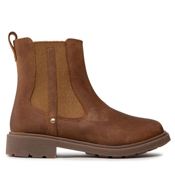 Clarks Zimske čizme Clarks Astrol Orin K 261541676 Tan Leather