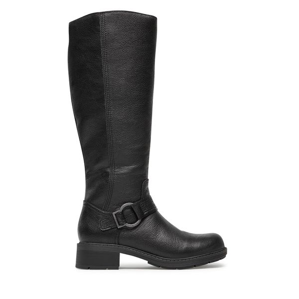 Clarks Zimske čizme Clarks Hearth Rae 261742414 Black Leather
