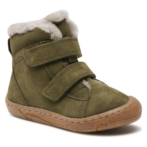 Froddo Zimske čizme Froddo Minni Suede Velcro G2110126-3 S Dark Green 3