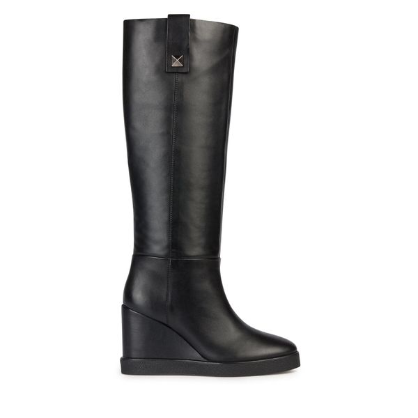 Geox Zimske čizme Geox D Elidea Wedge D36VQC 00043 C9999 Crna