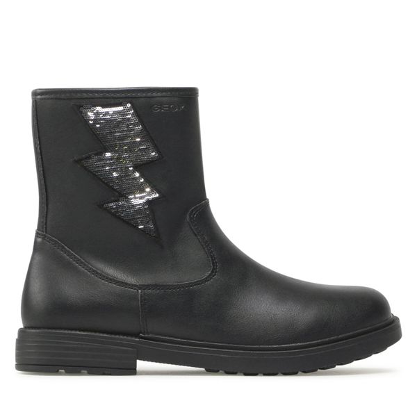 Geox Zimske čizme Geox J Eclair G. F J269QF 000BC C9999 D Black