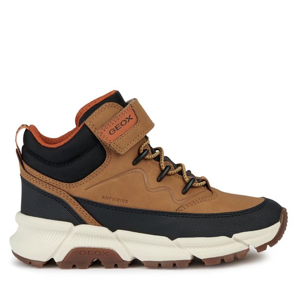 Geox Zimske čizme Geox J Flexyper Plus Boy J36LCG 0MEFU C2G9B M Dk Yellow/Black