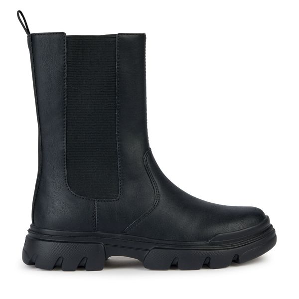 Geox Zimske čizme Geox J Junette Girl J36HVE 0BCNH C9999 S Black
