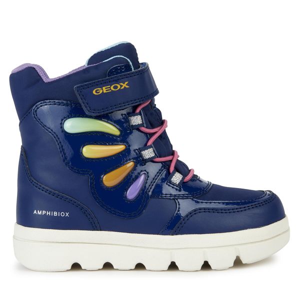 Geox Zimske čizme Geox J Willaboom Girl B A J36HWA 054FU C4243 D Navy/Multicolor