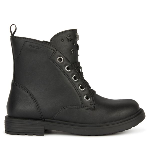 Geox Zimske čizme Geox Jr Eclair J169QI 000BC C9B1G S Black/Gun