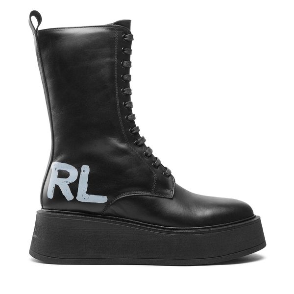 KARL LAGERFELD Zimske čizme KARL LAGERFELD KL42475 Black Lthr