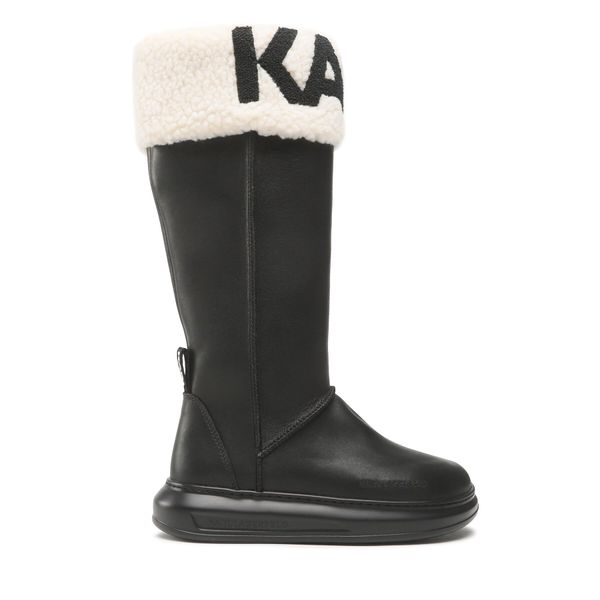 KARL LAGERFELD Zimske čizme KARL LAGERFELD KL44580 Black Lthr