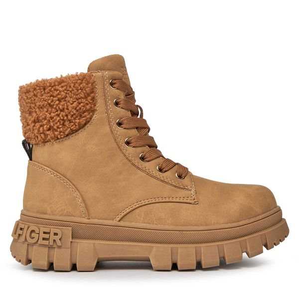 Tommy Hilfiger Zimske čizme Tommy Hilfiger T3A5-33053-1628582 M Cognac 582
