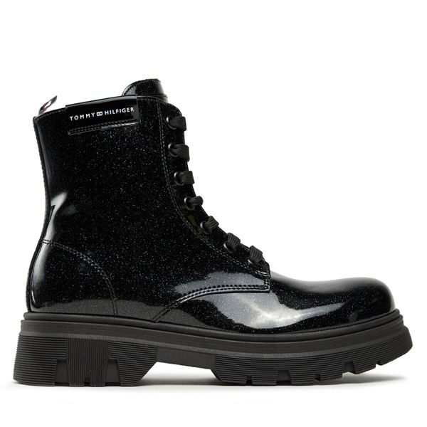 Tommy Hilfiger Zimske čizme Tommy Hilfiger T4A5-33041-1237999 S Black 999