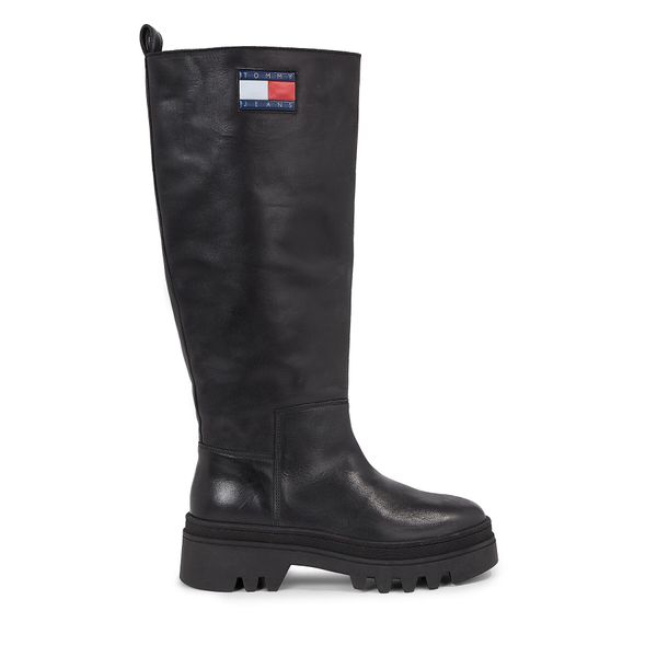 Tommy Jeans Zimske čizme Tommy Jeans Tjw Fashion High Shaft EN0EN02288 Black BDS