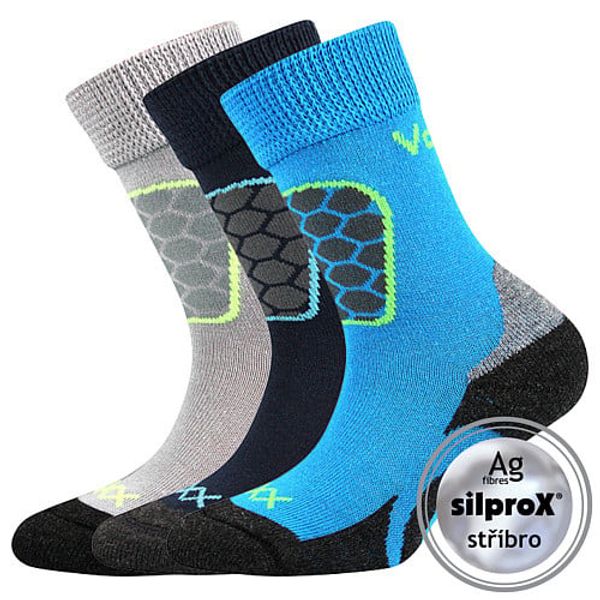 Voxx 3PACK children's socks Boma multicolor
