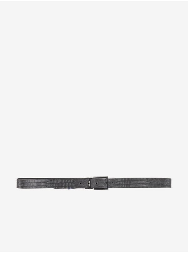 Antony Morato Antony Morato Black Mens Leather Reversible Strap Morato - Mens