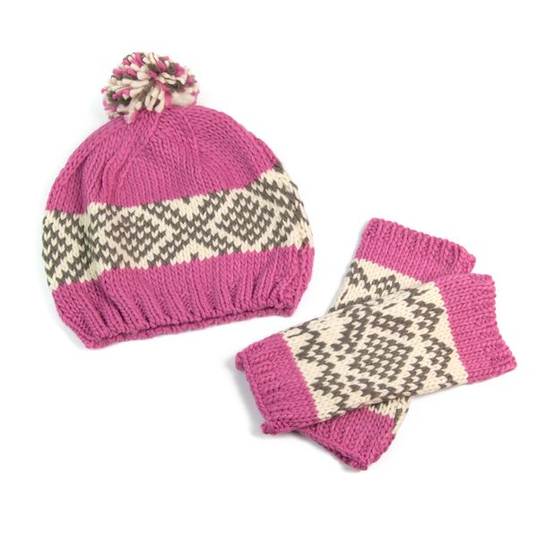 Art of Polo Art Of Polo Woman's Hat&Gloves Cz2600-2