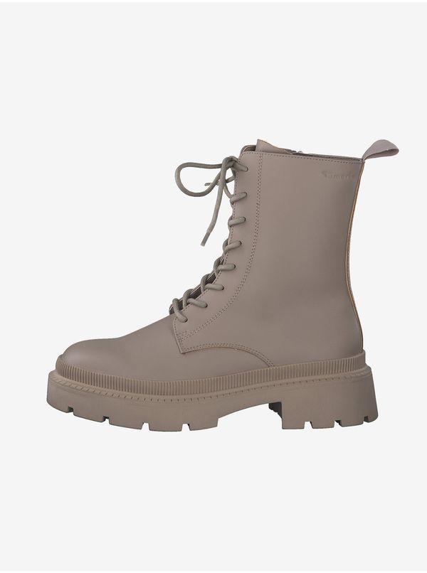 Tamaris Beige ankle boots Tamaris - Women's