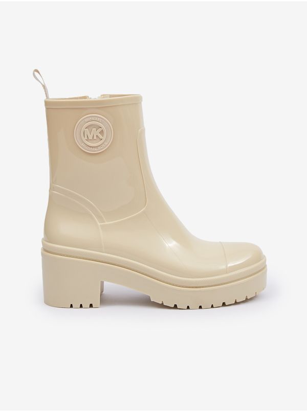 Michael Kors Beige women's ankle boots Michael Kors Karis - Women's
