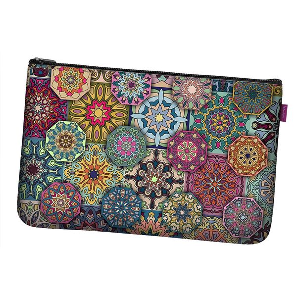 Bertoni Bertoni Unisex's Big Pocket Cosmetic Bag Valencia