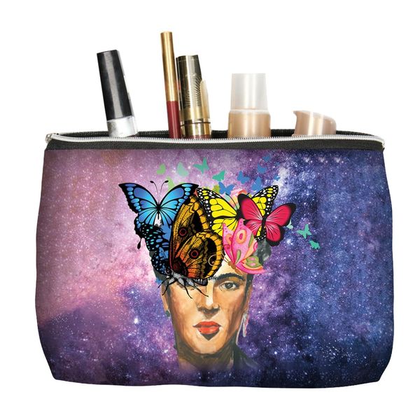 Bertoni Bertoni Unisex's Cosmetic Bag Solo Sapia