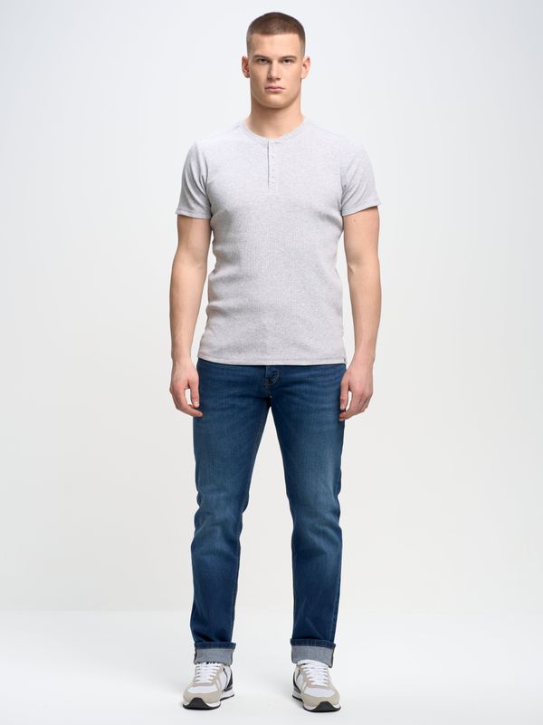 Big Star Big Star Man's T-shirt_ss T-shirt 152536 Black-901
